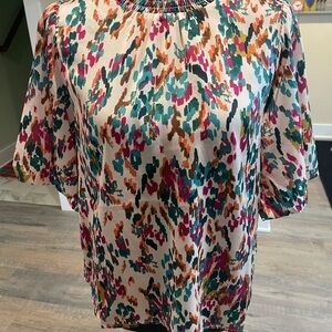 THML Colorful Patterned Blouse